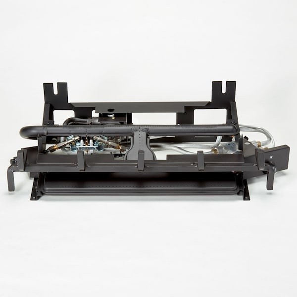 Duluth Forge Ventless Dual Fuel Gas Log Set - 30 In. Berkshire Stacked Oak, 33,000 - DLS-30R-2
