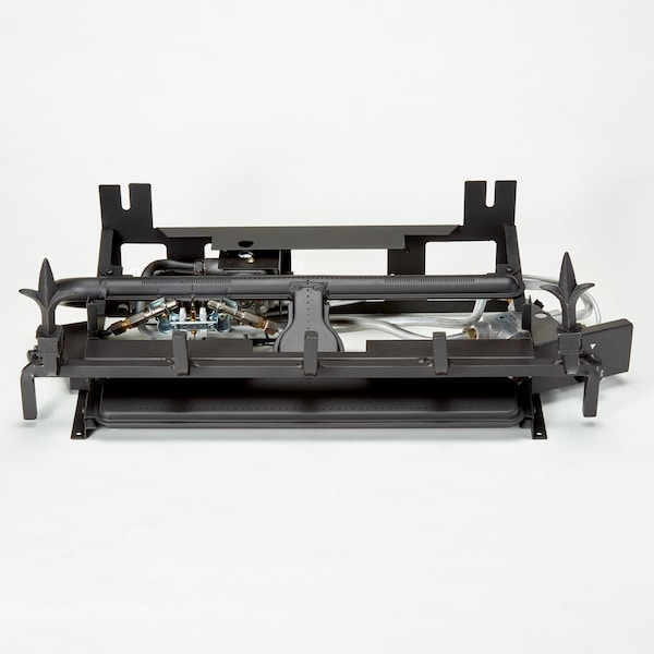 Duluth Forge Ventless Dual Fuel Gas Log Set - 30 In. Berkshire Stacked Oak, 33,000 - DLS-30R-2