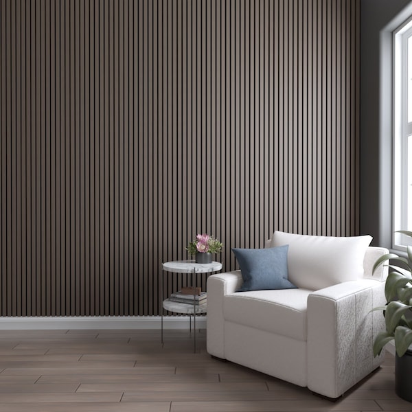 Ekena Millwork AcoustixPro Noise Cancelling Traditional Medium Slat Wall Panel - SWA1000X0500TREA