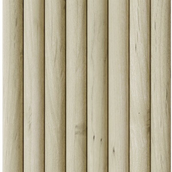 Designs Of Distinction 1-1/2" Single Bead Tambour - Paint Grade (12"W x 48"L) - 011248106PT1
