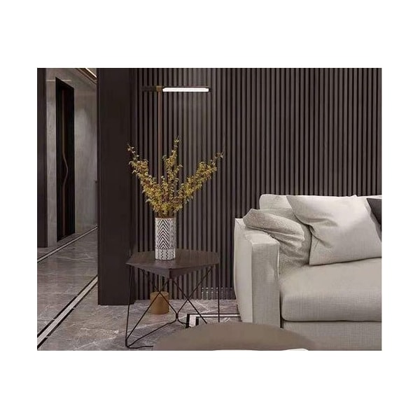 Ejoy Kona Brown Slat Wood Panels for Walls - Sleek, 4PK - WC7G_016