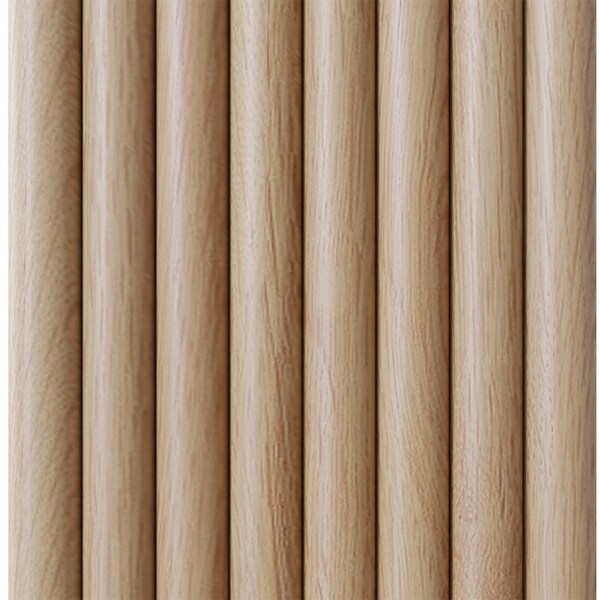 Designs Of Distinction 1-1/2" Single Bead Tambour - Red Oak (12"W x 96"L) - 011296106AK1