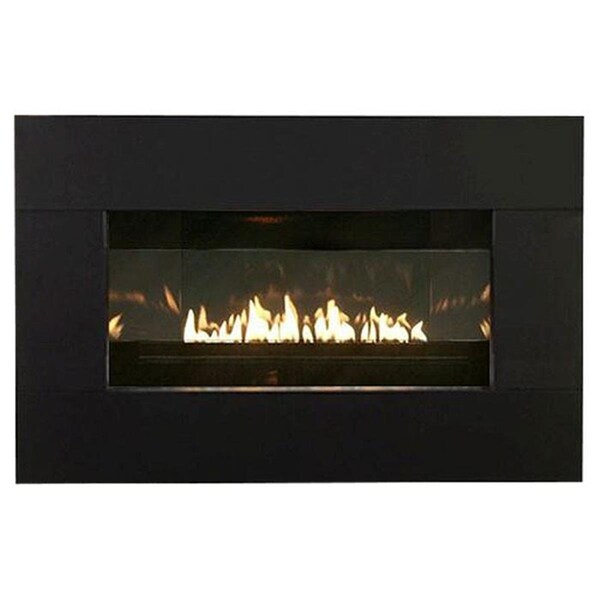 Empire MV Reflective Liner Natural Gas Insert Fireplace with Barrier Screen, Black - VFLC28IN32N