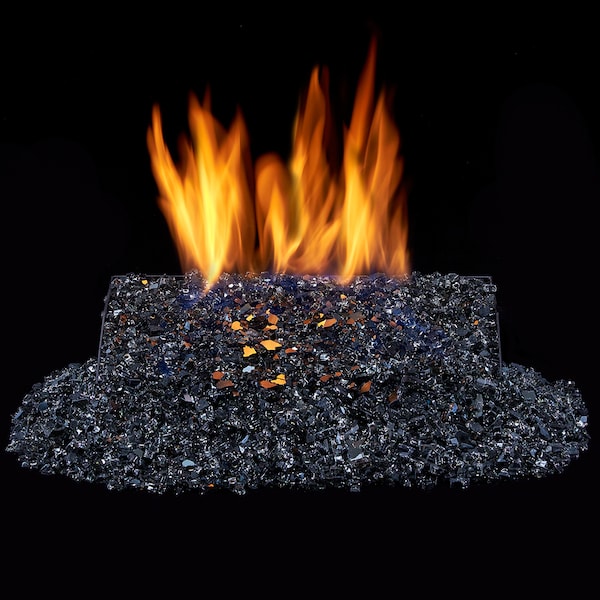Duluth Forge Vented Fire Glass Burner Kit - 14In., 45,000 Btu, Natural Gas, Match - FGB14-1