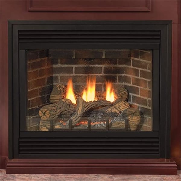 Empire Empire DVD36FP30N Natural Gas Millivolt Direct-Vent Fireplace - DVD36FP30N