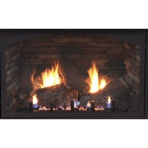 Mobiliario 30 in. Super Sassafras Vent Free Refractory Log Set - 7 Piece - MO1718729