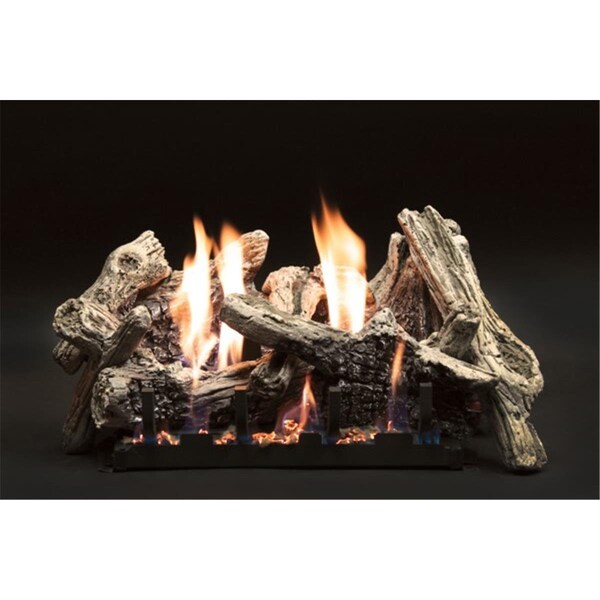 Empire 18 in. Burncrete Driftwood Log Set for Fireplace - 8 Piece - LS18CD