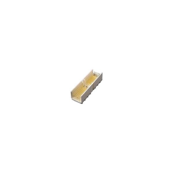 Conector de placa Fci, 154 contactos, 7 filas, macho, recto, paso de 0.079 pulgadas, terminal de ajuste por presión - HM2P07PA5111AALF