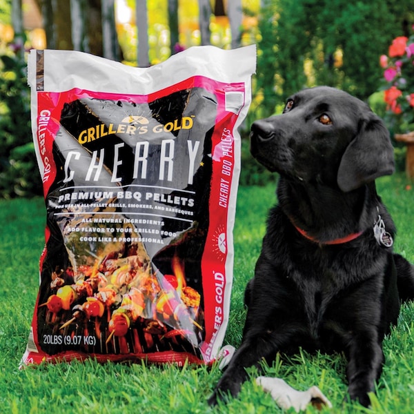 Grillers Gold Griller's Gold All Natural Cherry BBQ Wood Pellet 20 lb - GGCH20