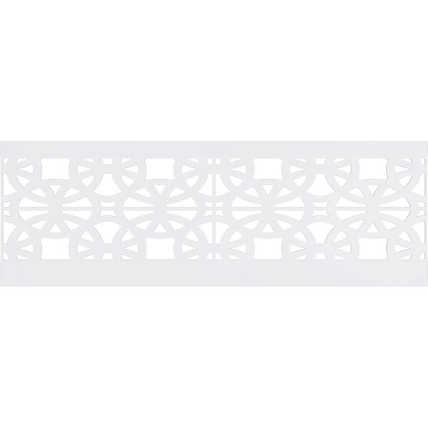 Ekena Millwork 32"H x 94 1/2"W Brownsville PVC Wainscot Paneling Kit - WPK32X94BNE