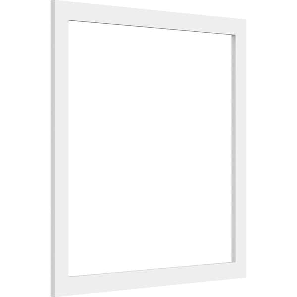 Ekena Millwork Prescott Decorative Wall Panel (Two-Piece), 24"W x 24"H x 3/8"P - WALP24X24X037PRE