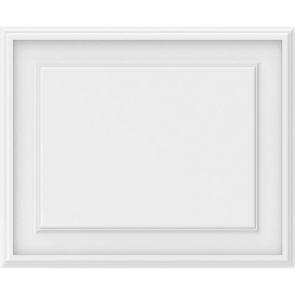 Ekena Millwork Legacy Raised Panel Decorative Wall Panel, 22"W x 18"H x 5/8"P - WALP22X18X062LEG