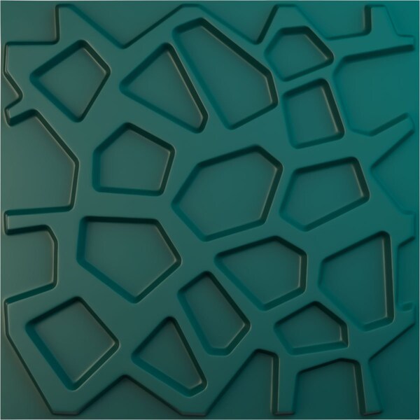Ekena Millwork 19 5/8in. W x 19 5/8in. H Dublin EnduraWall Decorative 3D Wall Panel Covers 2.67 Sq. Ft. - WP20X20DUGLN