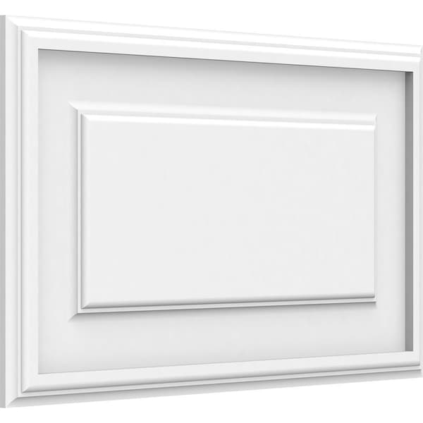 Ekena Millwork Legacy Raised Panel Decorative Wall Panel, 20"W x 12"H x 5/8"P - WALP20X12X062LEG