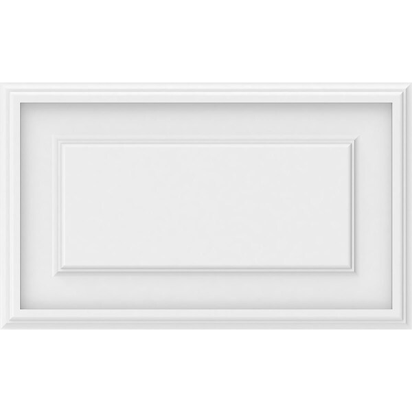 Ekena Millwork Legacy Raised Panel Decorative Wall Panel, 20"W x 12"H x 5/8"P - WALP20X12X062LEG