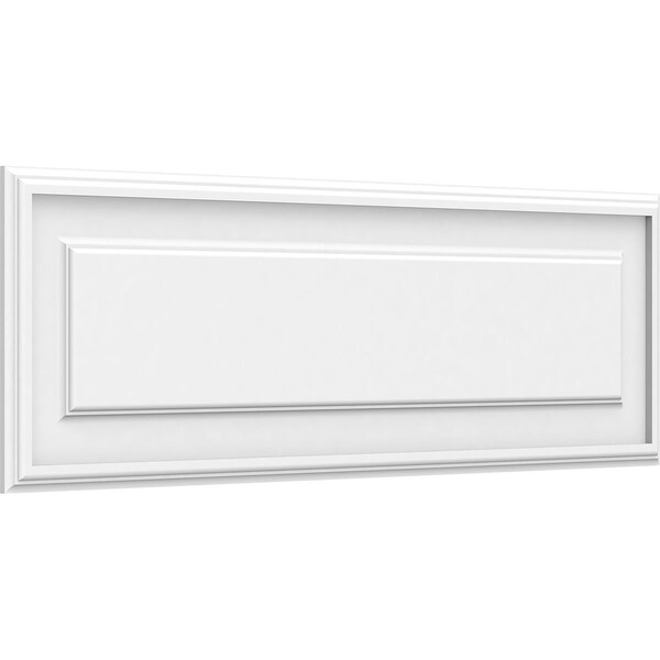 Ekena Millwork Legacy Raised Panel Decorative Wall Panel, 38"W x 12"H x 5/8"P - WALP38X12X062LEG