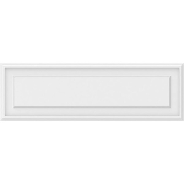 Ekena Millwork Legacy Raised Panel Decorative Wall Panel, 38"W x 12"H x 5/8"P - WALP38X12X062LEG