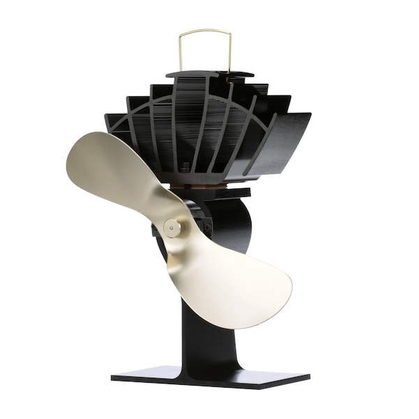 B & K Ecofan Aluminum Wood Stove Fan - 810CABBX