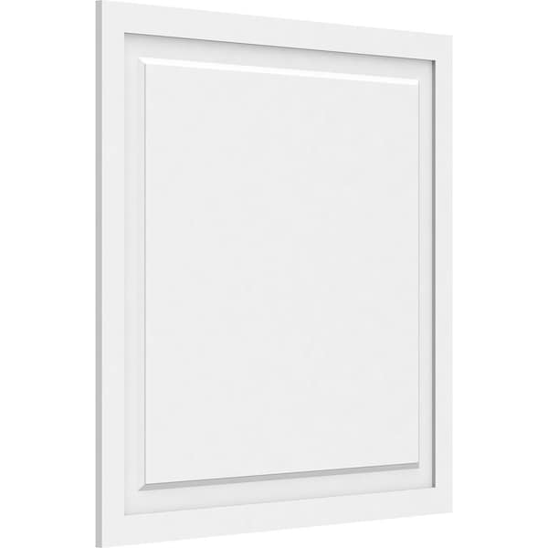 Ekena Millwork Harrison Raised Panel Decorative Wall Panel, 36"W x 36"H x 5/8"P - WALP36X36X062HAR