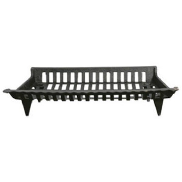 Blueprints CG30 30 in. Black, Cast Iron Fireplace Grate - BL137780