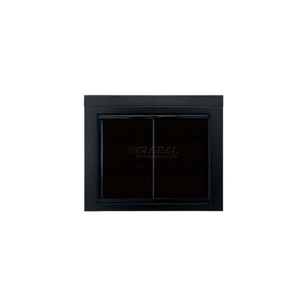 Dyna-Glo Pleasant Hearth Alpine Fireplace Glass Door Black AN-1012 43-1/2"L x 33"H - AN-1012