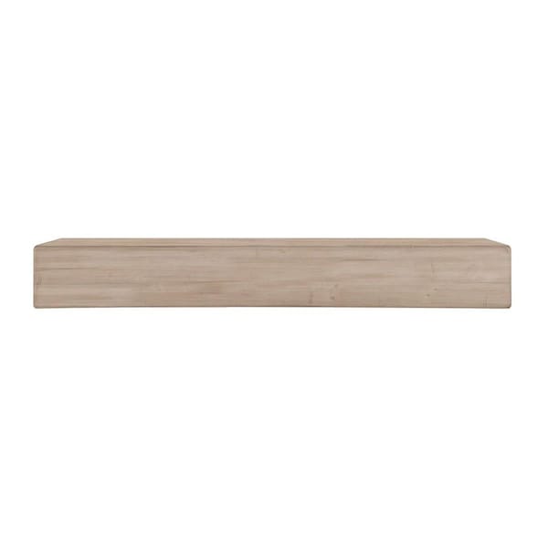 Pearl Mantels 72 In. The Lexington Shelf Or Mantel Shelf Rustic Distressed Unfinished - 496-72