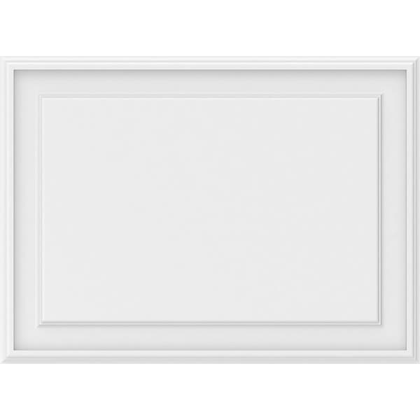 Ekena Millwork Legacy Raised Panel Decorative Wall Panel, 30"W x 22"H x 5/8"P - WALP30X22X062LEG