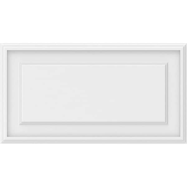 Ekena Millwork Legacy Raised Panel Decorative Wall Panel, 26"W x 14"H x 5/8"P - WALP26X14X062LEG