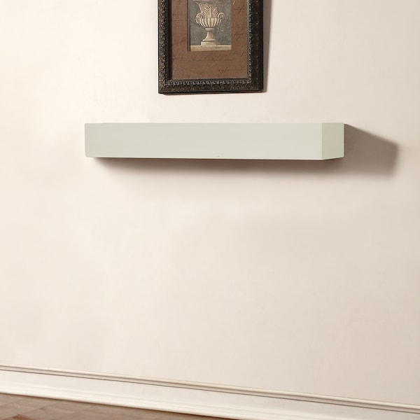 Duluth Forge 48In. Fireplace Shelf Mantel With Corbel Option Included - Antiqu - DFSM48-AW
