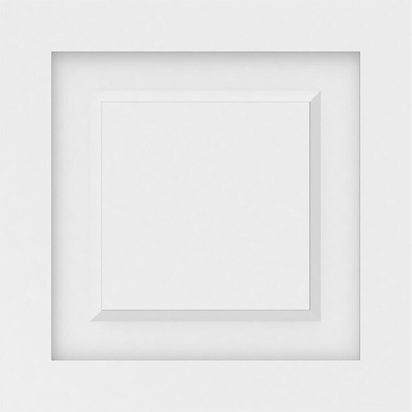 Ekena Millwork Harrison Raised Panel Decorative Wall Panel, 16"W x 16"H x 5/8"P - WALP16X16X062HAR