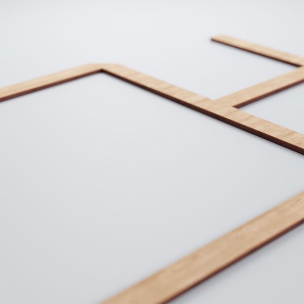Ekena Millwork Large Burnett Decorative Fretwork Wood Wall Panels, Alder, 43 7/8"W x 23 3/8"H x 3/8"T - WALW24X24X0375BURAL