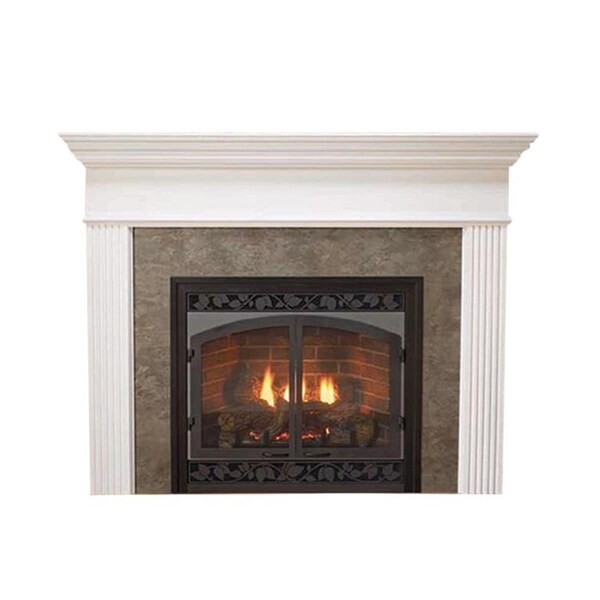Empire 48 in. Primed Profile Flush Mantel - MFL48PG