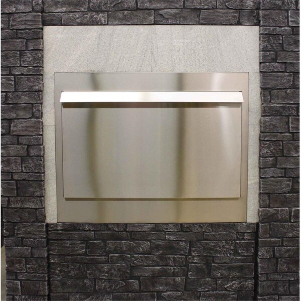 Empire 36 in. Stainless Steel Weather Door - WD36SS