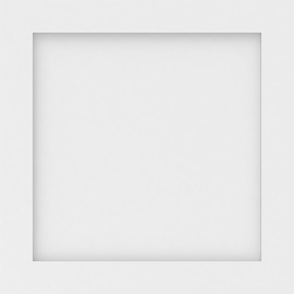 Ekena Millwork Cornell Flat Panel Decorative Wall Panel, 18"W x 18"H x 5/8"P - WALP18X18X062CNL