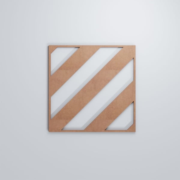 Ekena Millwork Medium Strymon Decorative Fretwork Wood Wall Panels, Wood (Paint Grade), 15 3/8"W x 15 3/8"H x 3/8"T - WALW16X16X0375STRMF