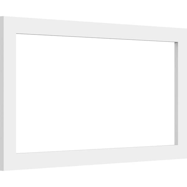 Ekena Millwork Prescott Decorative Wall Panel (Two-Piece), 26"W x 14"H x 3/8"P - WALP26X14X037PRE