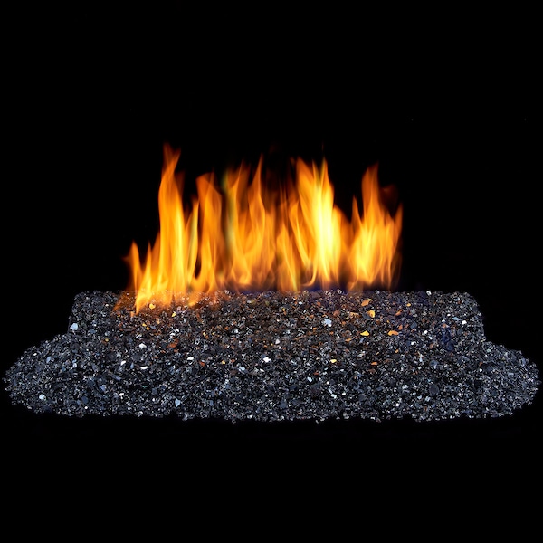 Duluth Forge Vented Fire Glass Burner Kit - 24In., 65,000 Btu, Natural Gas, Match - FGB24-1