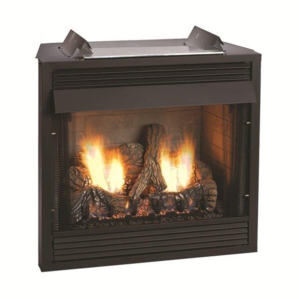 Empire Breckenridge VF Deluxe 42 in. Louvered Refractory Brick Liner - VFD42FB2ML