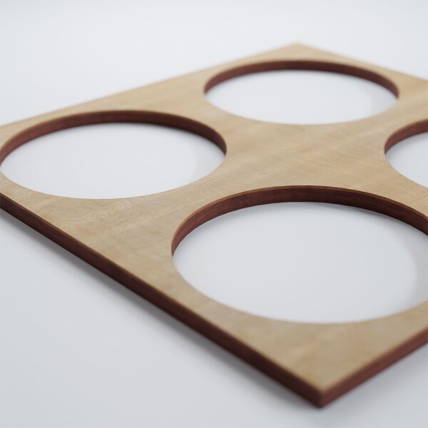 Ekena Millwork Small Wembley Decorative Fretwork Wood Wall Panels, Birch, 11 3/8"W x 11 3/8"H x 3/8"T - WALW12X12X0375WEMBI