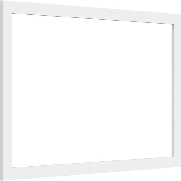 Ekena Millwork Prescott Decorative Wall Panel (Two-Piece), 34"W x 22"H x 3/8"P - WALP34X22X037PRE