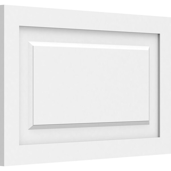 Ekena Millwork Harrison Raised Panel Decorative Wall Panel, 26"W x 16"H x 5/8"P - WALP26X16X062HAR