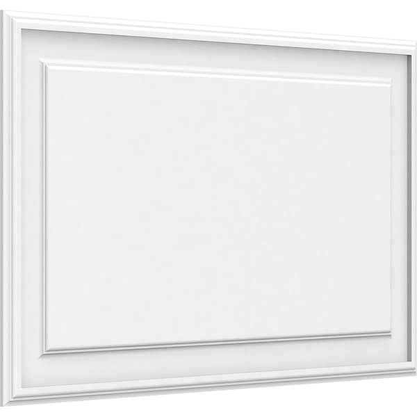 Ekena Millwork Legacy Raised Panel Decorative Wall Panel, 36"W x 22"H x 5/8"P - WALP36X22X062LEG