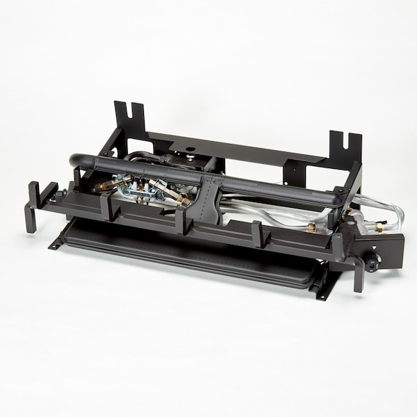 Duluth Forge Ventless Dual Fuel Gas Log Set - 24 In. Berkshire Stacked Oak, 33,000 - DLS-24R-2