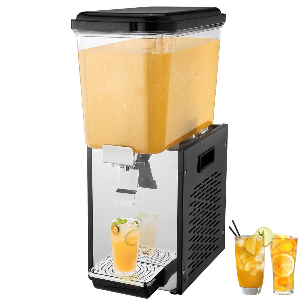 VEVOR Commercial Beverage Dispenser 18L Cold Juice Ice Drink Dispenser for Party - SYYLJJBSJXS1TJCUTV1