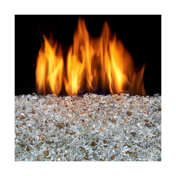 Duluth Forge Vented Fire Glass Burner Kit - 18In., 55,000 Btu, Natural Gas, Match - FGB18-1