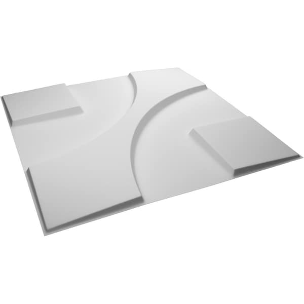 Ekena Millwork 19 5/8in. W x 19 5/8in. H Nestor EnduraWall Decor 3D Wall Panel Covers Total 133.73 Sq. Ft., 50PK - WP20X20NEWH-CASE-50