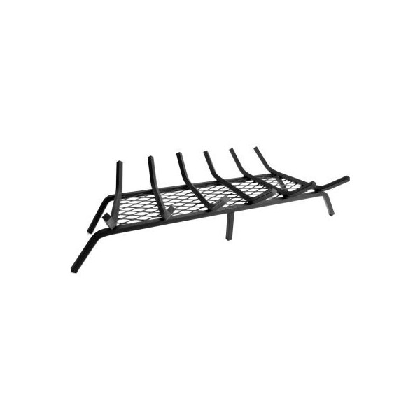 Dyna-Glo Pleasant Hearth Fireplace Grate, 30W, 1/2 Steel, 6 Bars, Ember Retainer - BG5-306EM