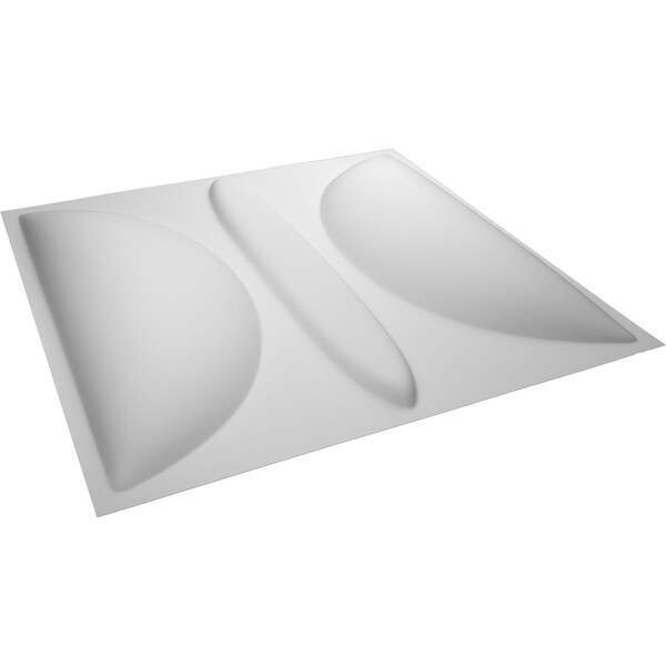 Ekena Millwork 19 5/8in. W x 19 5/8in. H Saturn EnduraWall Decor 3D Wall Panel Covers, Total 32.1 Sq. Ft., 12PK - WP20X20SAWH-CASE-12