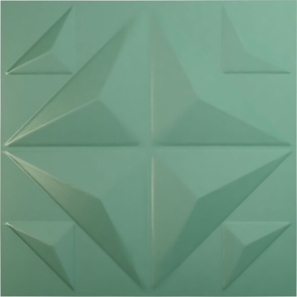 Ekena Millwork 19 5/8in. W x 19 5/8in. H Crystal EnduraWall Decorative 3D Wall Panel, Total 32.04 Sq. Ft., 12PK - WP20X20CRFSM-CASE-12