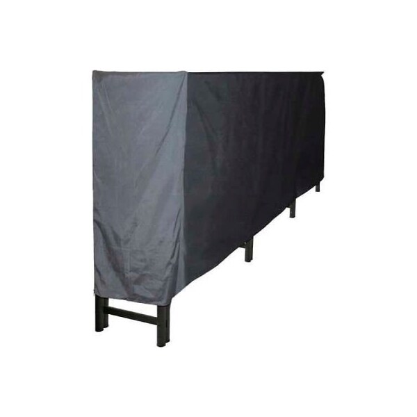 Dyna-Glo Pleasant Hearth 12' Log Storage Rack Full Cover - Weathered-Resistant Polyester LC6-12LC - LC6-12LC